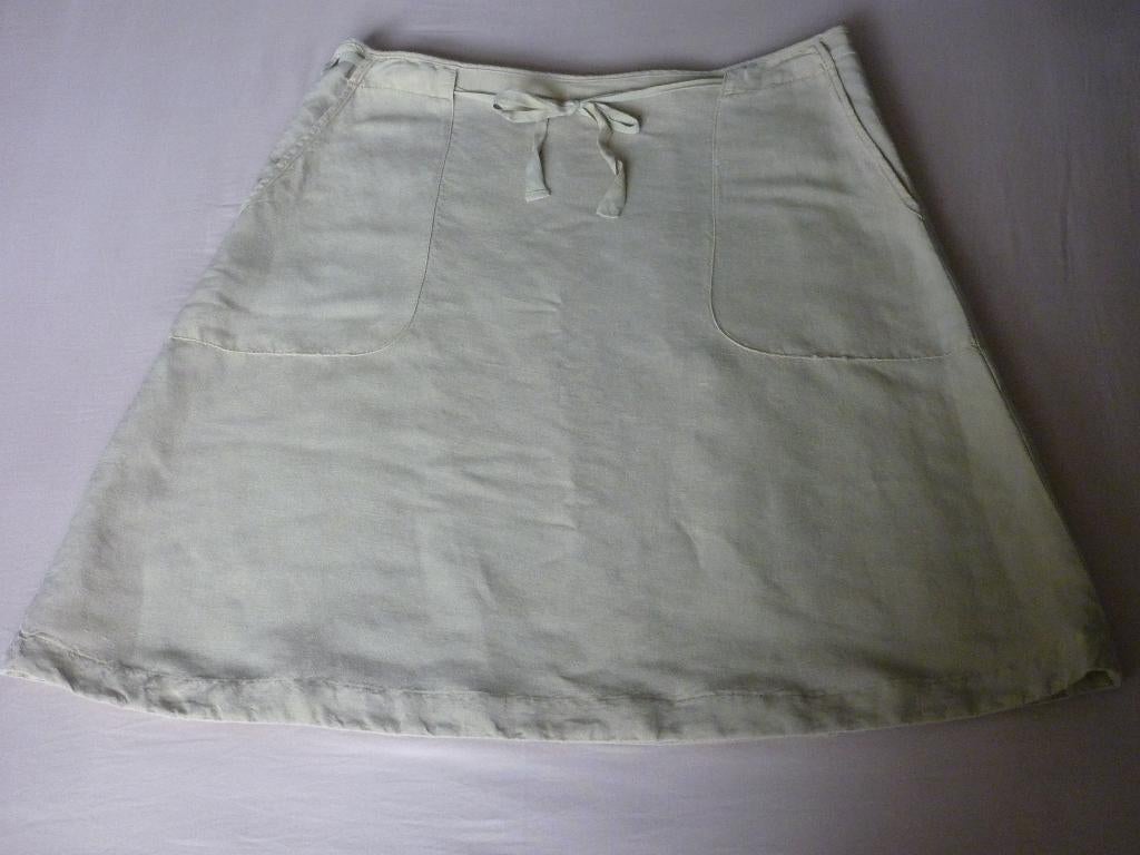 A-lijn Wikkelrok Belleose, Kleding | Dames, Belleose, Beige, Ophalen of Verzenden, Zo goed als nieuw