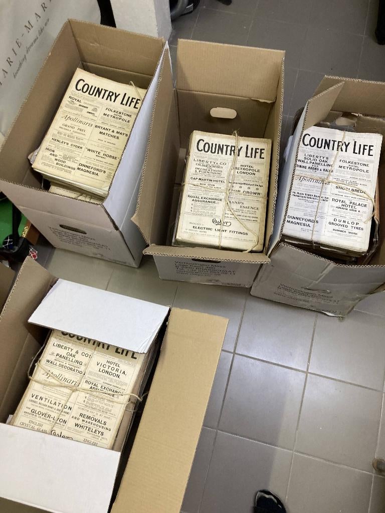 Country Life Magazines Ca 1910, Verzamelen, Ophalen, Voor 1920, Tijdschrift