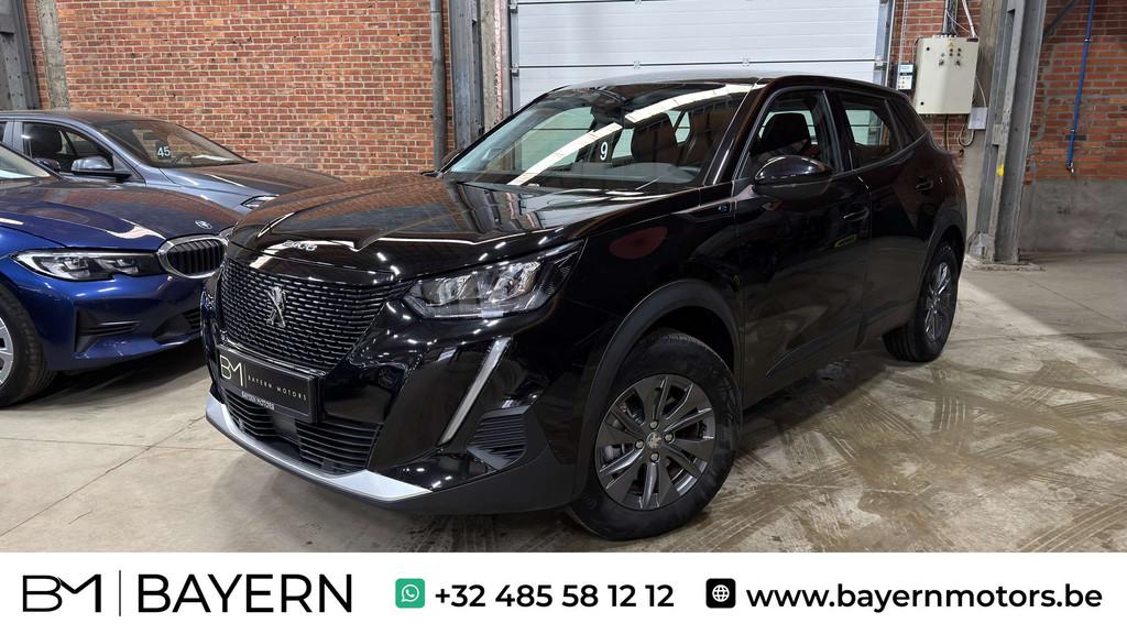 Peugeot 50 kWh Navi CarPlay Camera Elektrische Garantie, Auto's, Automaat, 135 pk, Stof, Zwart