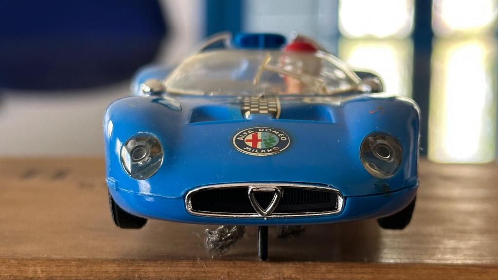 2x Fleischmann Auto Rallye slot cars – 3211 & 3220 vintage, Verzamelen, Ophalen, Gebruikt