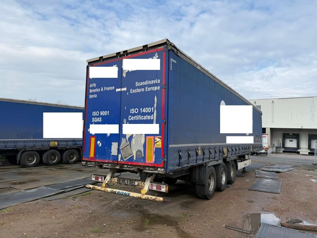 Krone DRUMBREAKS + BPW (Numéro de stock 42122), Achat, Entreprise, Remorques et Semi-remorques, Peinture métallisée