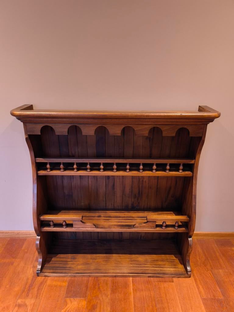 Étagère murale bois massif rustique charme chalet ancien, Enlèvement, Bois