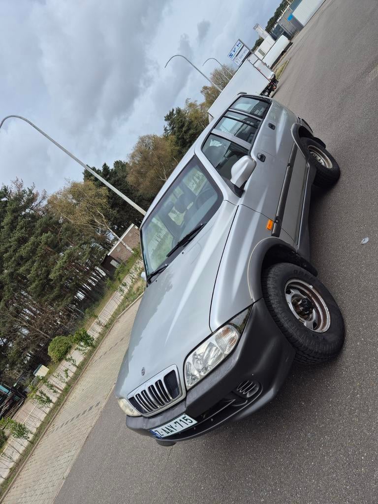 Ssangyong Musso 2.9td lichte vracht, Auto's, Stof, Musso, Bedrijf, 2 zetels