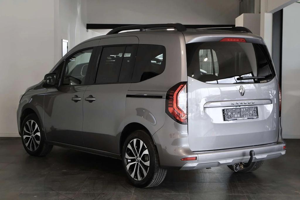 Renault Kangoo Kangoo 1.3 TCe L1 TrekH CruiseC LijnA Garanti, Auto's, Gebruikt, Zwart, 4 cilinders, Renault