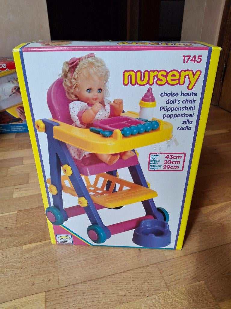 Poppenstoel, Enfants & Bébés, Jouets | Poupées, Enlèvement, Comme neuf, Baby Pop