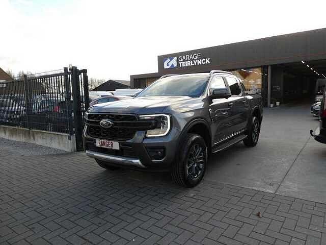 Ford Ranger 2.0 Bi-turbo 205pk WILDTRAK 4x4 Rolluik Full, Autos, Argent ou Gris, Achat, Euro 6, Entreprise