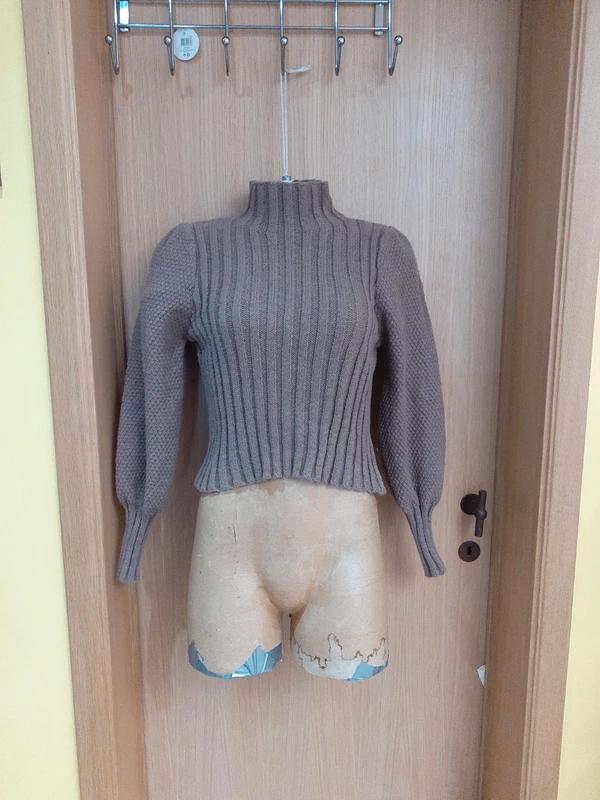 Lichtbruine croptrui van Shein maat L/40-42, Kleding | Dames, Truien en Vesten, Bruin, Maat 42/44 (L), Ophalen of Verzenden, SHEIN