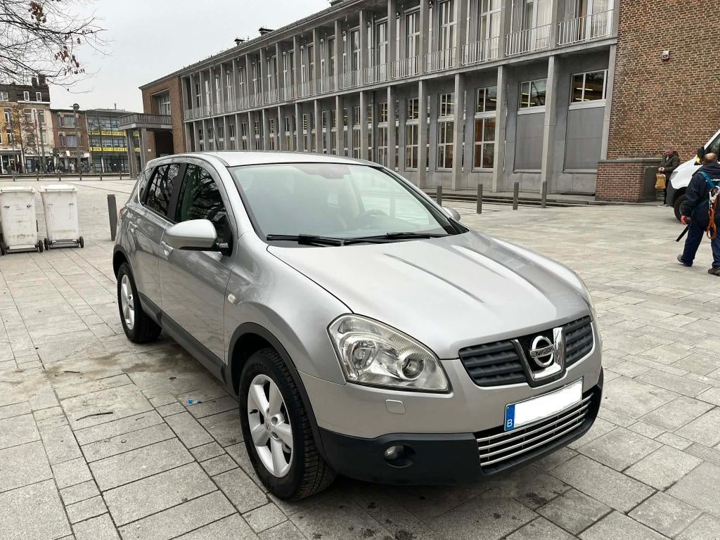 Nissan Qashqai 2.0i Benzine 4WD 4x4 Automaat Gekeurd, Autos, Cuir, Argent ou Gris, 4 portes, Entreprise