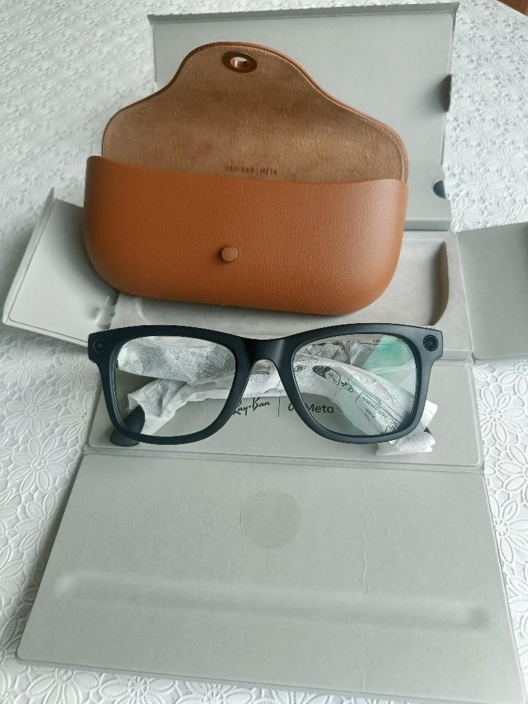 Ray-Ban Meta Wayfarer RW4012, Zwart, Nieuw, Ophalen of Verzenden, Ray-Ban