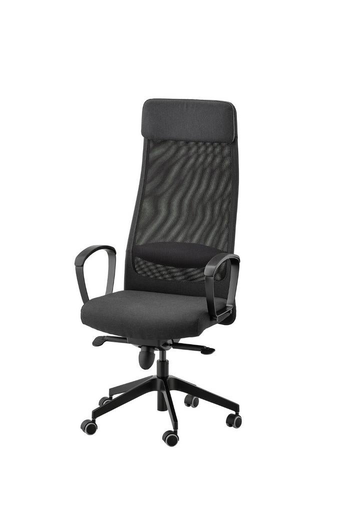 IKEA Markus bureaustoelen - zeer goede staat, Huis en Inrichting, Ophalen, Zwart, Zo goed als nieuw, Bureaustoel