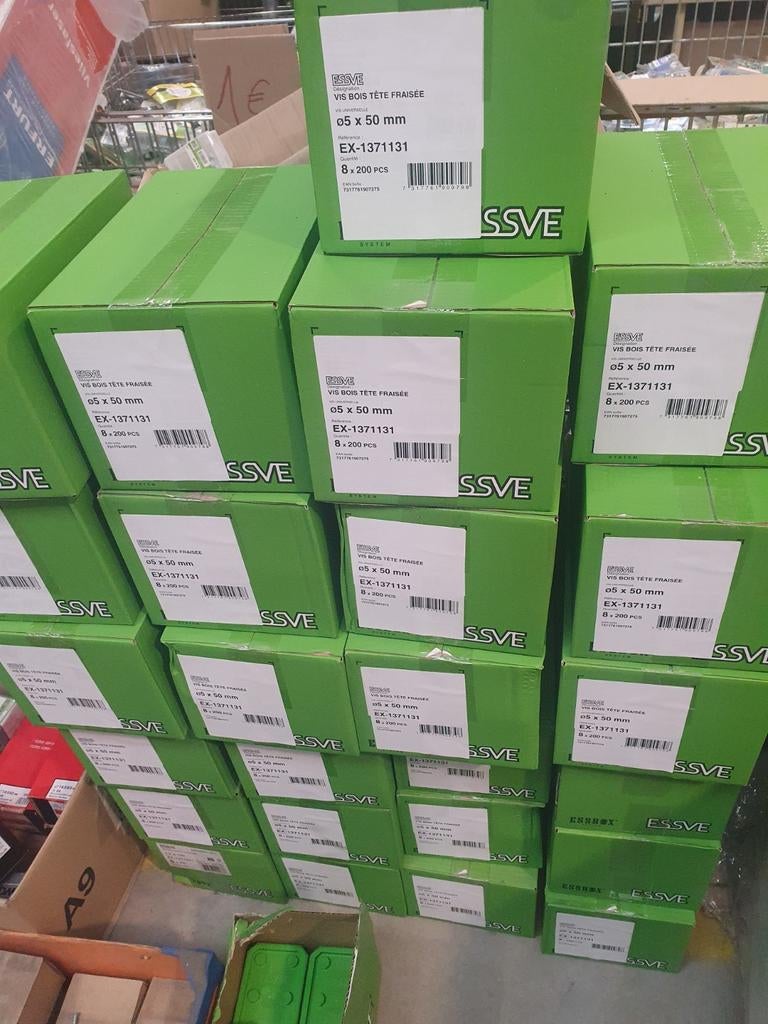 vis à bois tête fraisée, Bricolage & Construction, Quincaillerie & Fixations, Enlèvement, Neuf, Vis