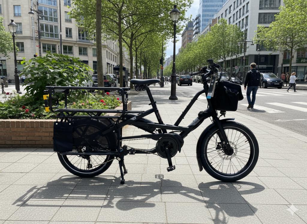 Vélo cargo longtail électrique Tern Quick Haul Long D9, Vélos & Vélomoteurs, Enlèvement ou Envoi