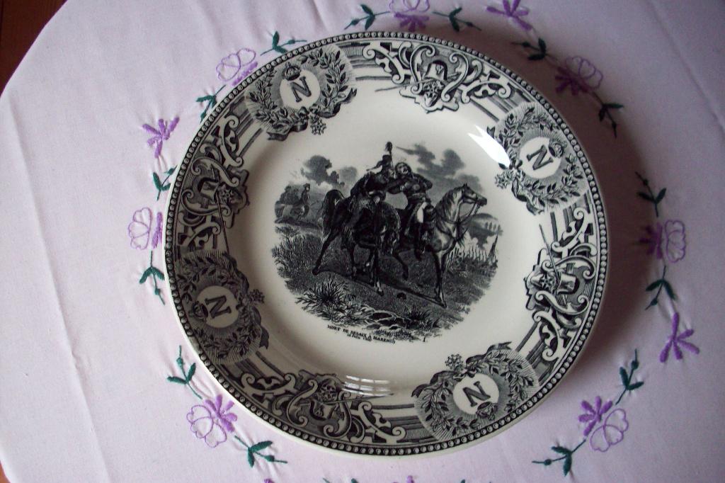 2 sierborden Napoleon, Antiek en Kunst, Ophalen