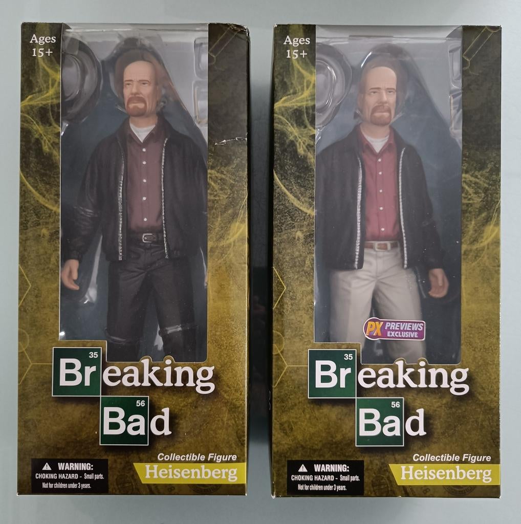 Breaking Bad Heisenberg actiefiguren., Ophalen of Verzenden, Nieuw, Actiefiguur of Pop
