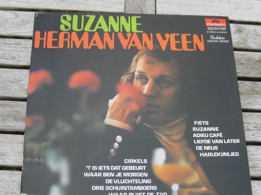 LP vinyl : "Suzanne" - Herman Van Veen., Verzenden