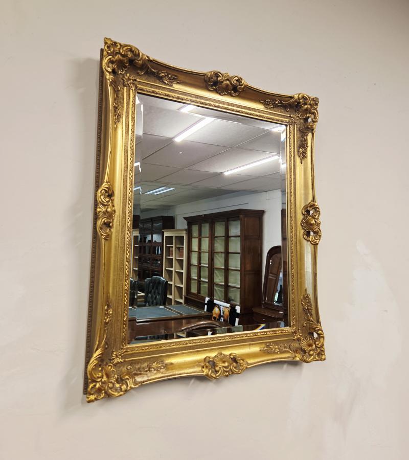 Antieke Franse Spiegel, Antiquités & Art, Antiquités | Bureau & Affaires, Enlèvement ou Envoi