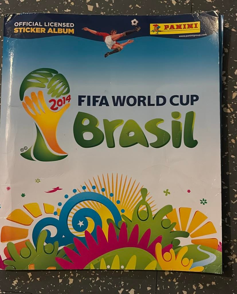 Panini wk 2014 brasil, knutselalbum, Enlèvement ou Envoi, Utilisé