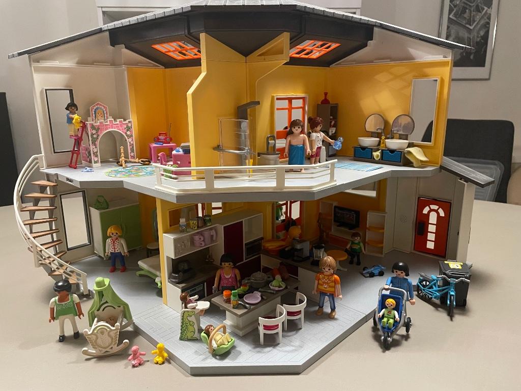 Playmobil Maison moderne, Enfants & Bébés, Jouets | Playmobil, Utilisé, Ensemble complet, Enlèvement