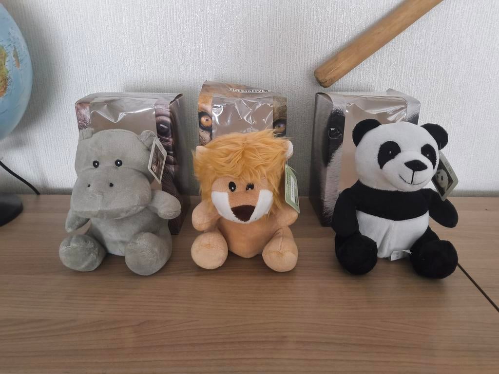 Collectors item Pairi Daiza knuffels, Ophalen of Verzenden, Nieuw