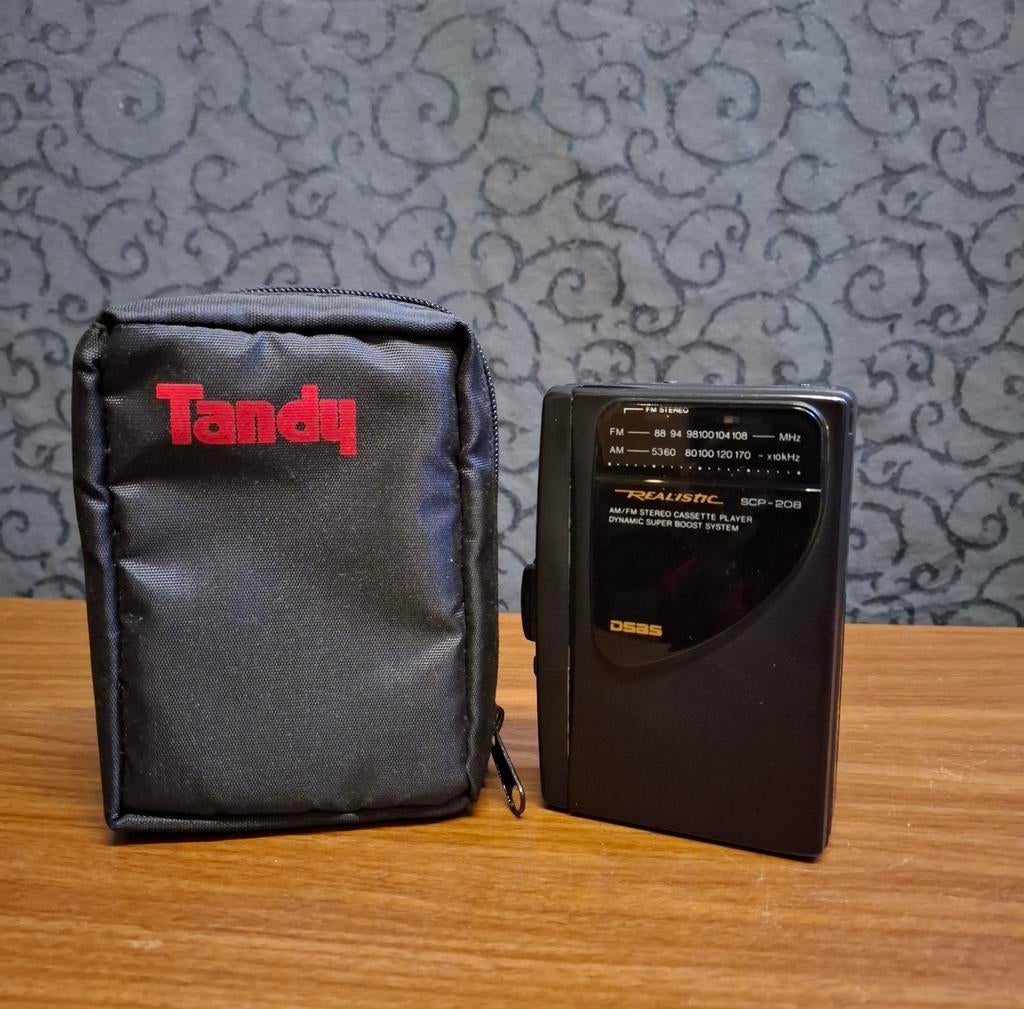 REALISTIC am/fm stereo cassettespeler, Ophalen