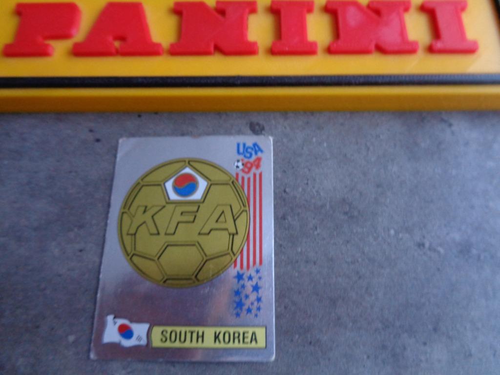 PANINI AUTOCOLLANT DE FOOTBALL COUPE DU MONDE 94 USA EMBLÈME, Enlèvement ou Envoi, Autocollant