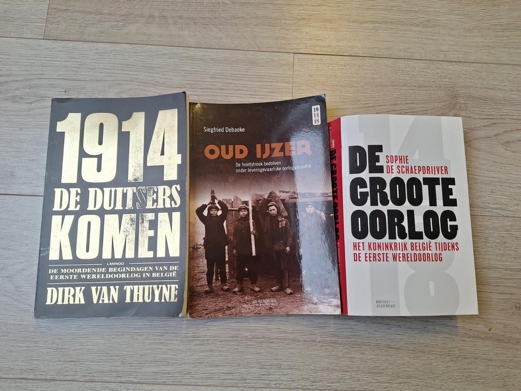 Boeken WO1, Boeken, Ophalen of Verzenden