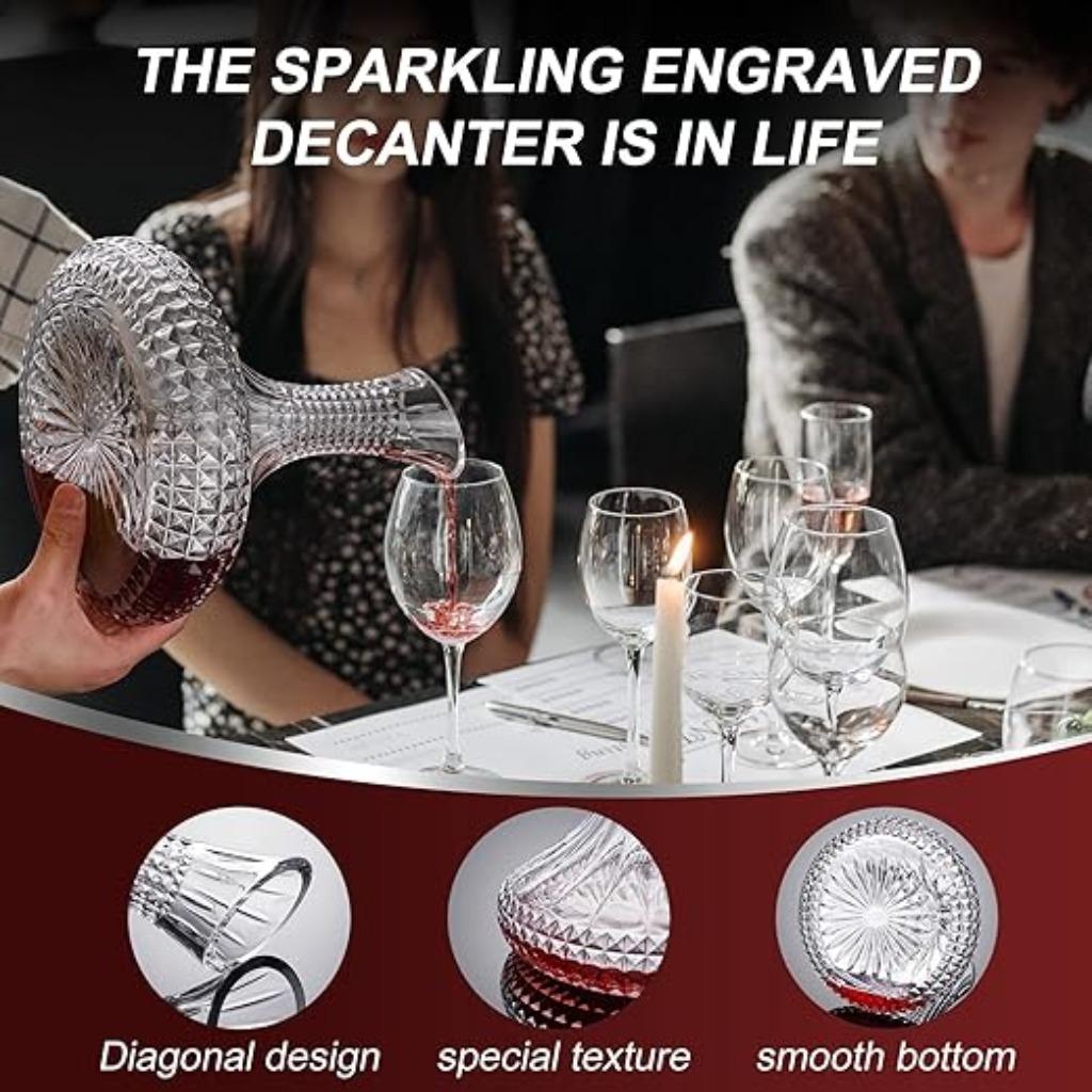 Carafe en verre de cristal épais Paysky LIVRAISON RAPIDE ET, Envoi