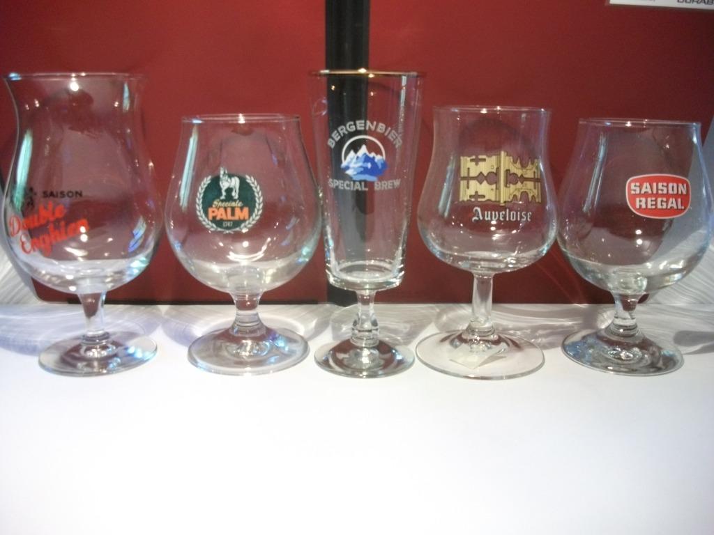 Verres Double Enghien - Auveloise - Saison Regal, Collections, Enlèvement ou Envoi, Comme neuf