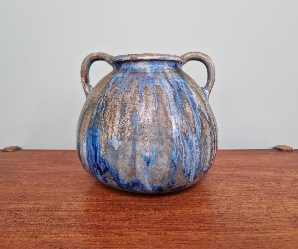 Vase en grès flammé, Roger Guérin, période Art Déco, Enlèvement ou Envoi