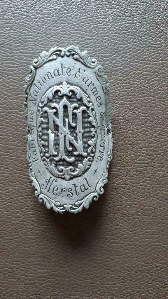 Ecusson FN..ÉCHANGEZ uniquement !! vélo ancien oldtimer, Antiquités & Art, Curiosités & Brocante, Enlèvement ou Envoi