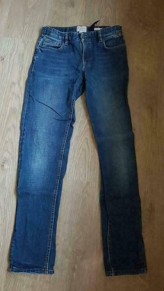 blauwe jeans broek Massimo Dutti maat 146 - 152 - 158, Enfants & Bébés, Garçon, Enlèvement ou Envoi, Utilisé, Pantalon