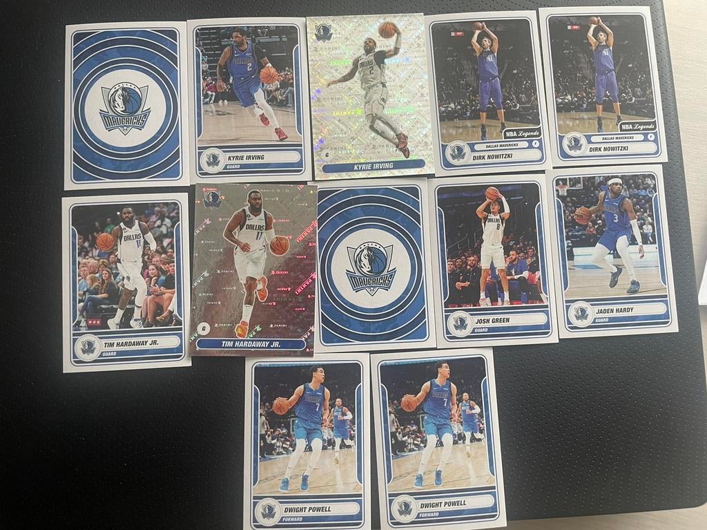 12x Panini stickers nba Dallas Mavericks, Ophalen of Verzenden