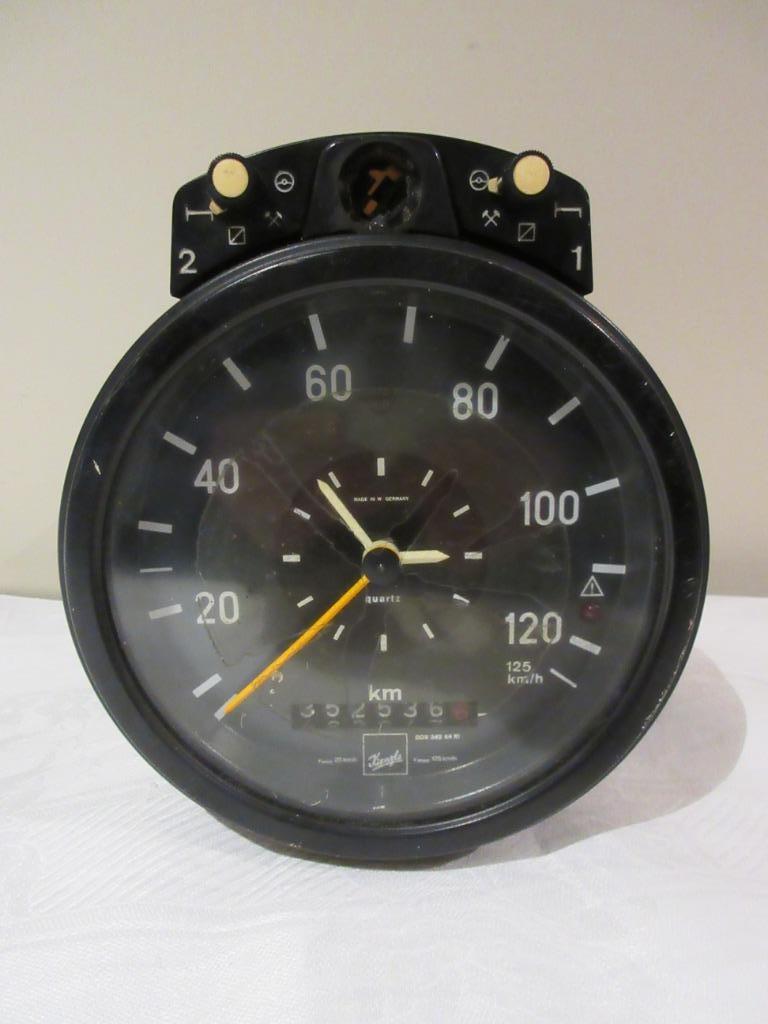 Ancien compteur de vitesse et de kilomètrage camion vintage, Enlèvement