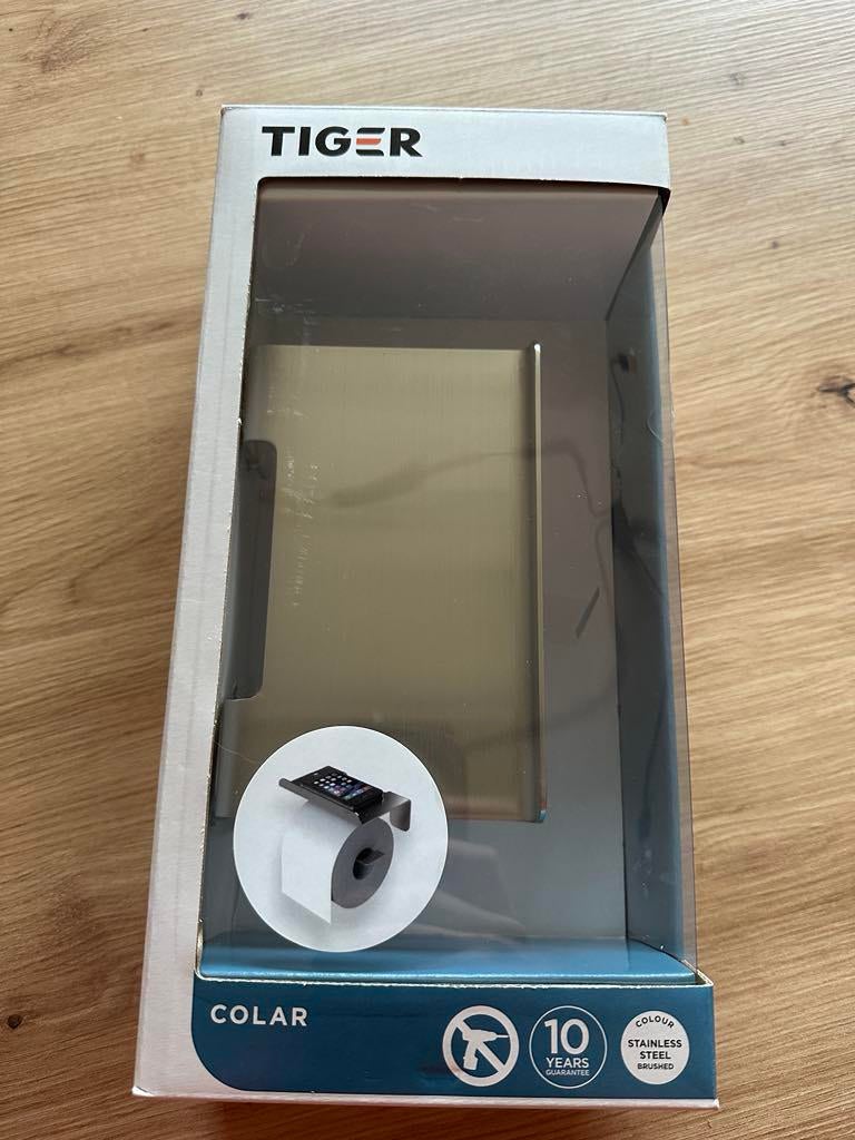 Porte rouleau papier toilette avec tablette neuf, Maison & Meubles, Enlèvement ou Envoi, Neuf