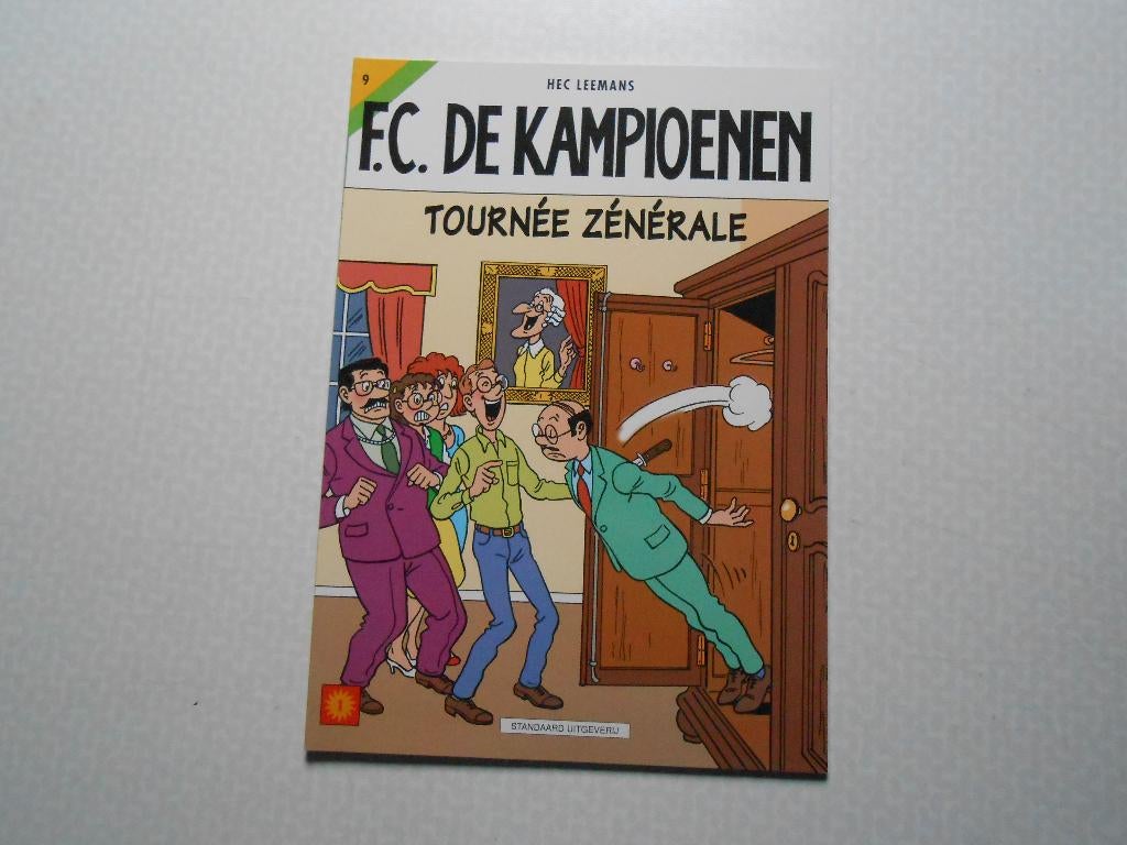 F.C. De kampioenen 9 Tournée zénérale 1999 1ste druk., Boeken, Stripverhalen, Nieuw, Eén stripboek, Ophalen of Verzenden