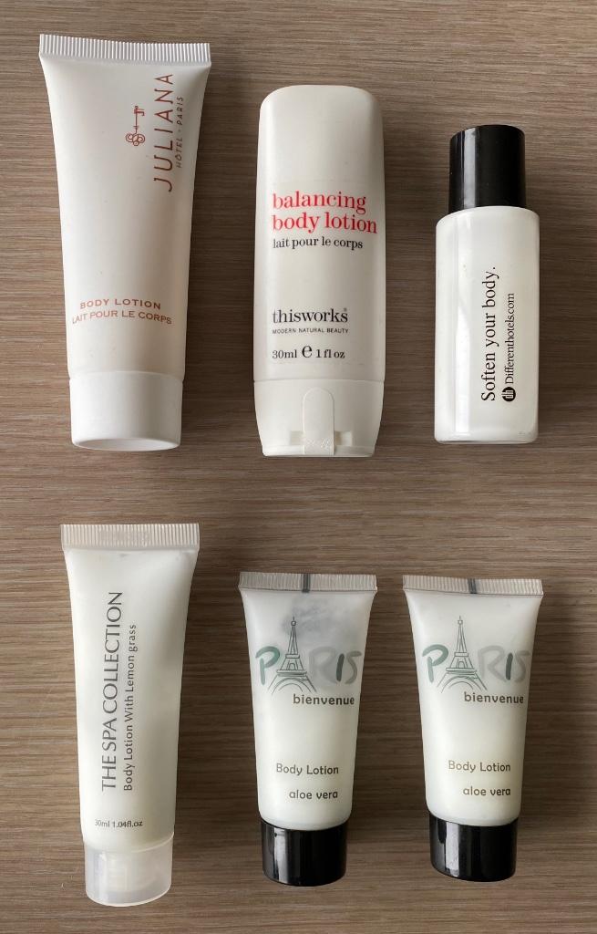 6 stalen bodylotion - NIEUW, Envoi, Neuf, Body lotion, Crème ou Huile