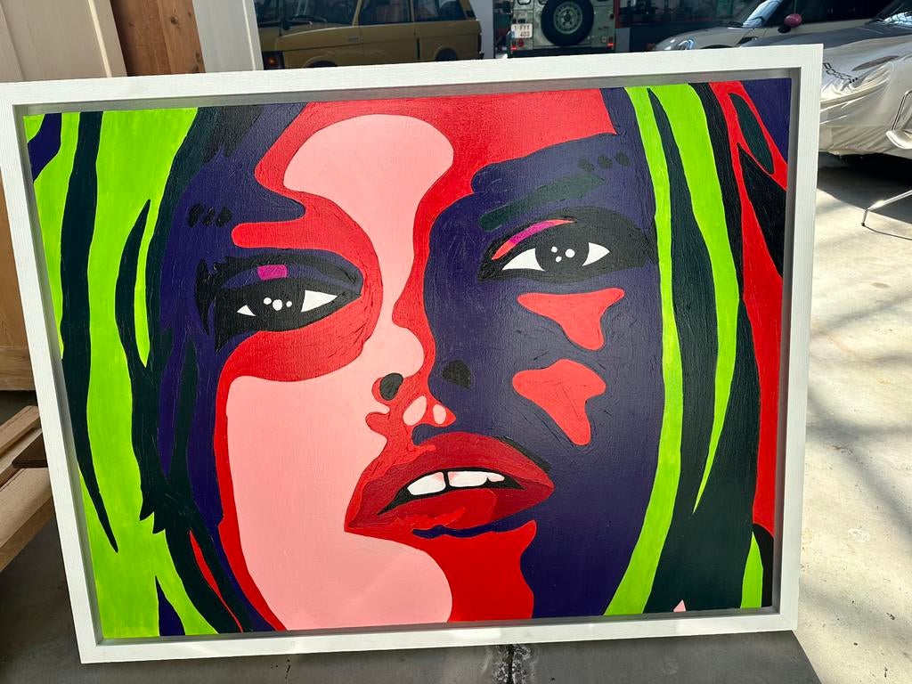 Schilderij Brigitte Bardot, Ophalen of Verzenden