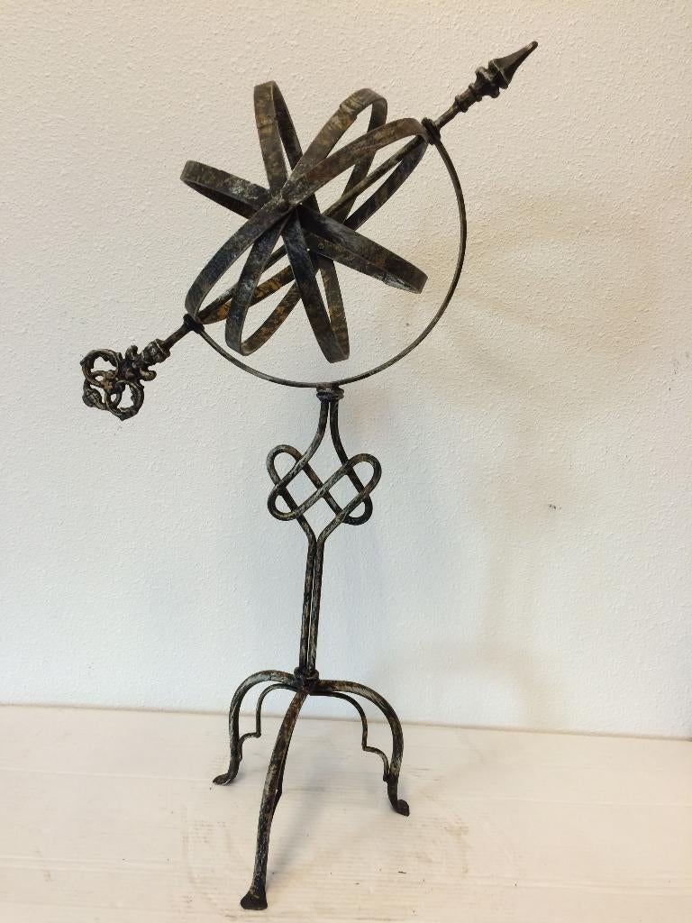 Élément solaire en fer, fonte, cadran solaire, Jardin & Terrasse, Enlèvement ou Envoi