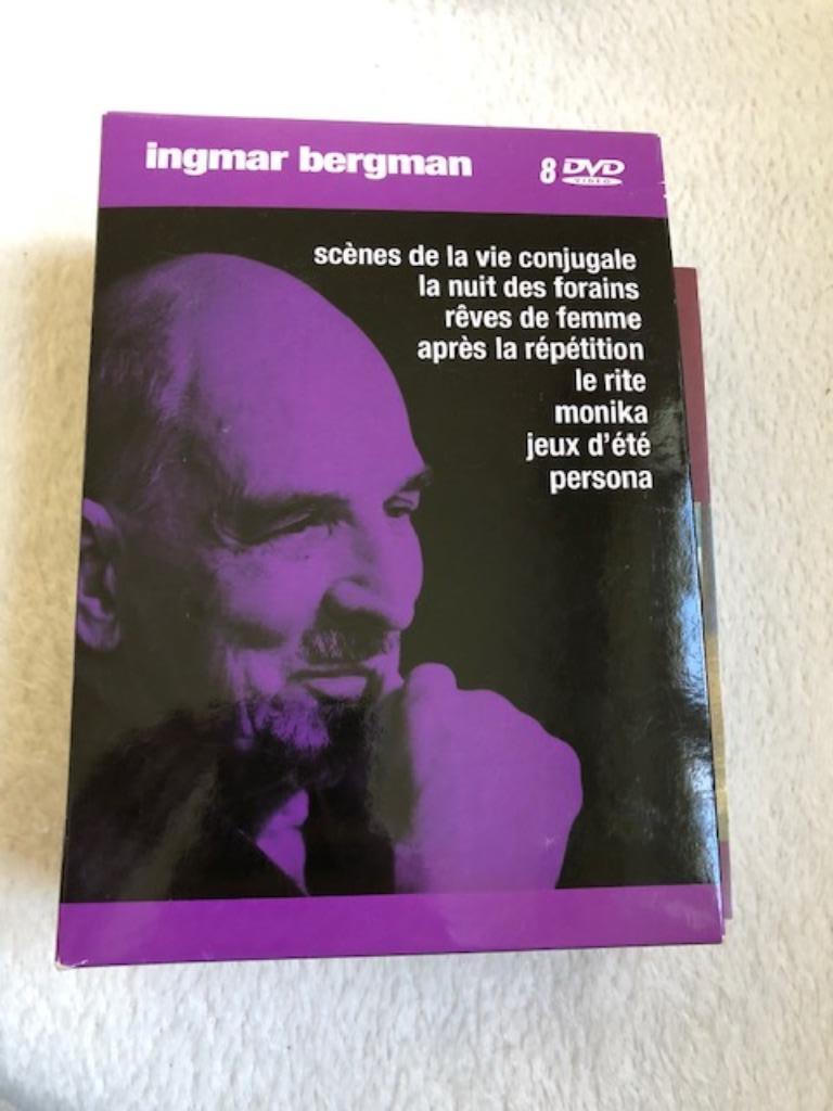 DVD Box Ingmar Bergman 8 DVD, Overige genres, Ophalen of Verzenden, Zo goed als nieuw, 1940 tot 1960