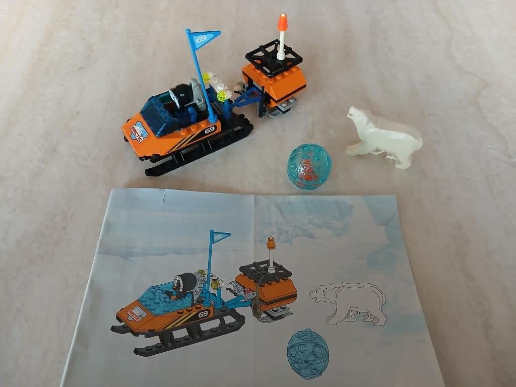 LEGO ARTIC 6586 complet avec le livret, Enlèvement, Utilisé, Ensemble complet, Lego