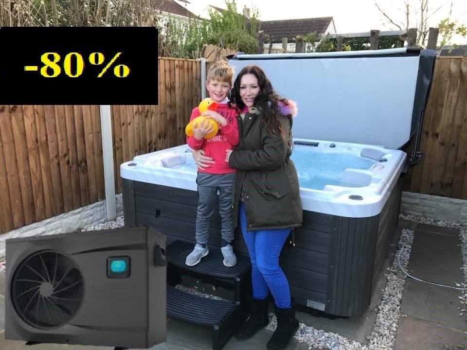 Warmtepomp voor jacuzzi Tot 80% besparing, Ophalen of Verzenden, Nieuw, Zwembadpomp
