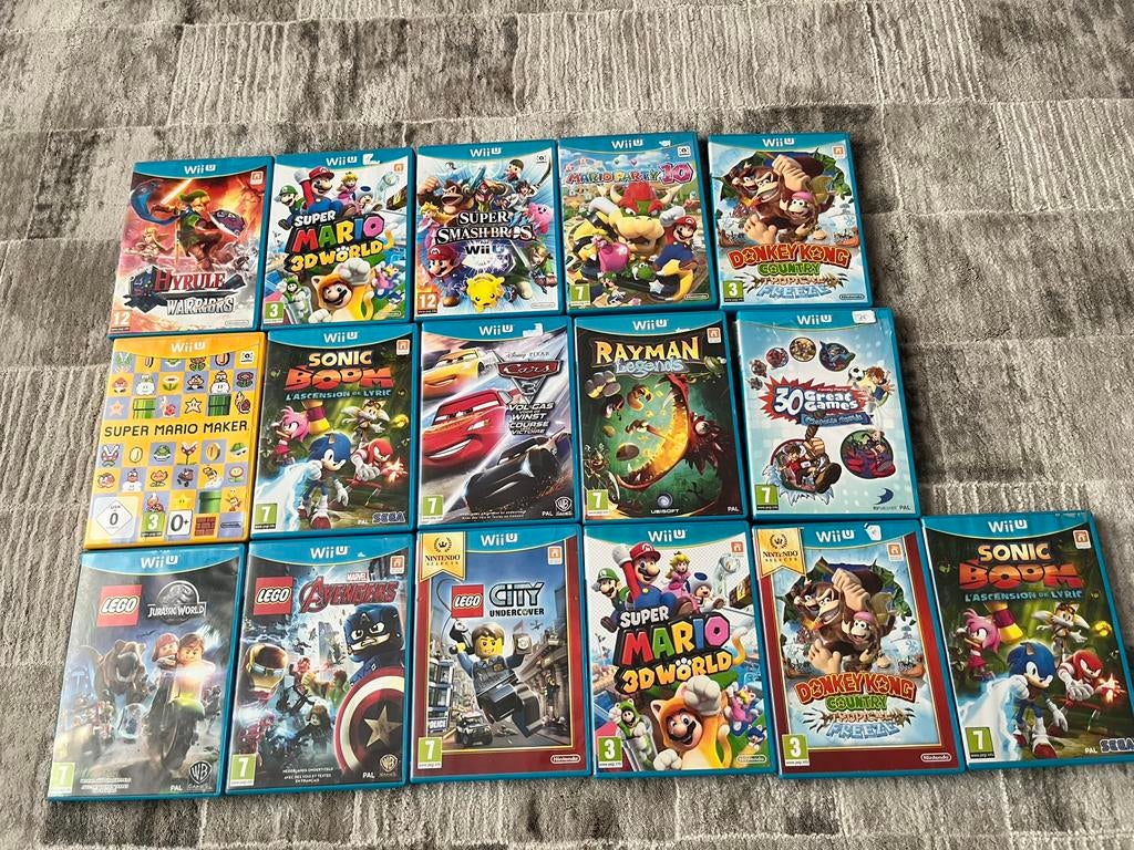 Jeux nintendo wii/wii u, Consoles de jeu & Jeux vidéo, Jeux | Nintendo Wii U, Enlèvement, Comme neuf
