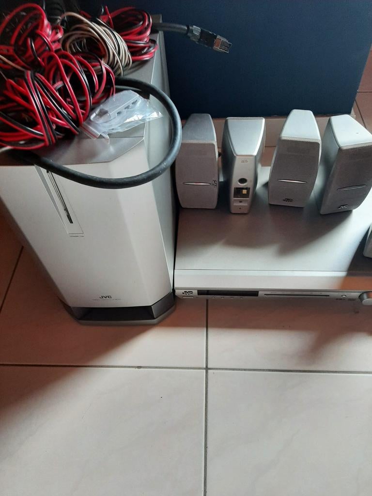 Home cinema  jvc, Audio, Tv en Foto, Home Cinema-sets, Ophalen, Gebruikt, JVC
