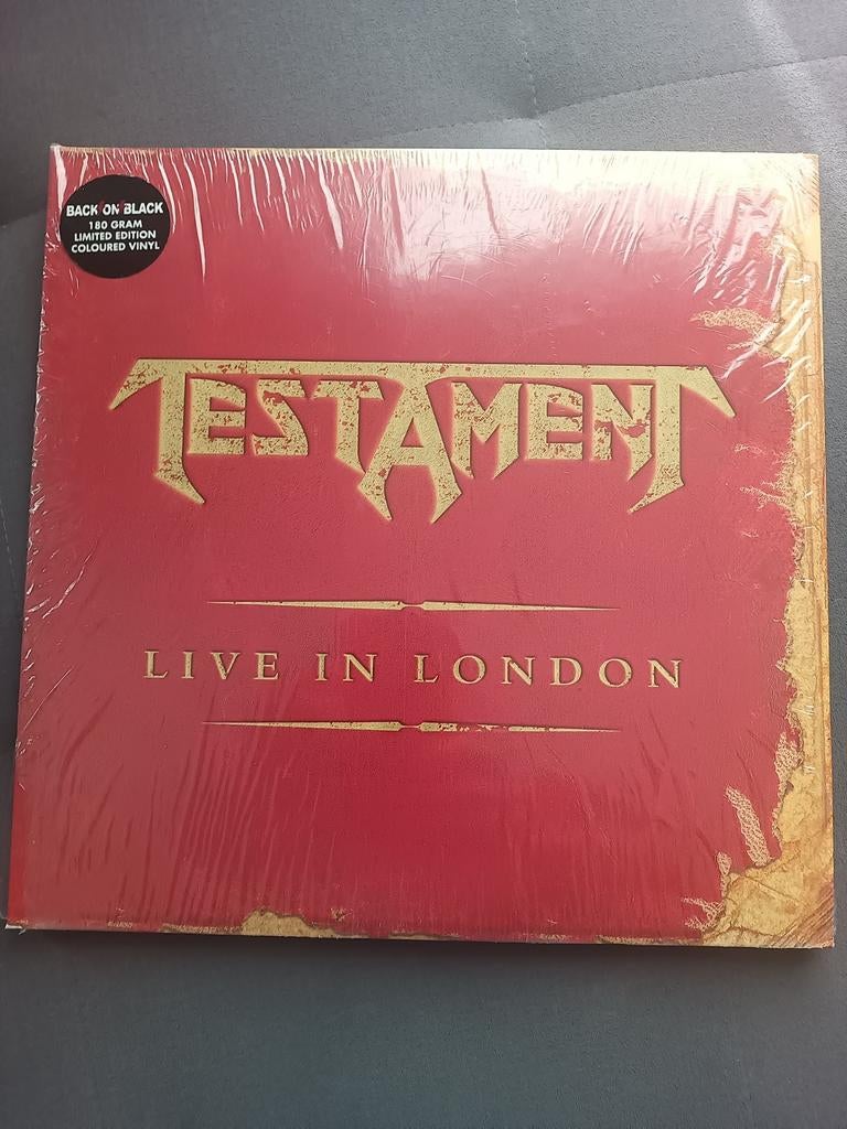 Testament - Live in Londen Vinyl, Ophalen of Verzenden, Zo goed als nieuw