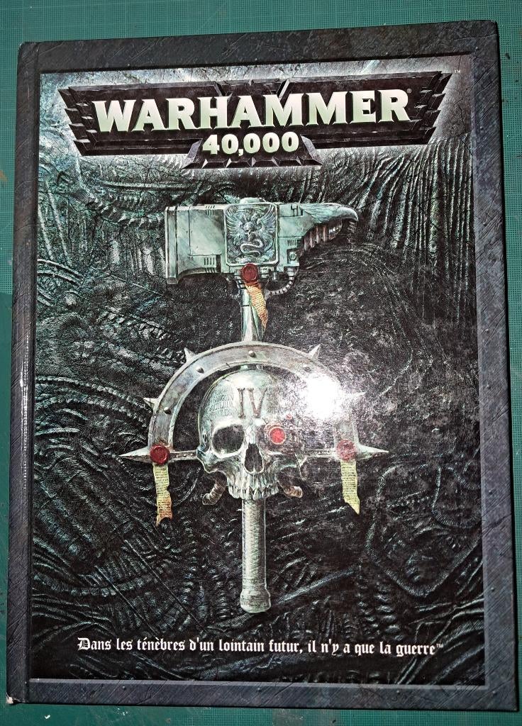 Warhammer 40k livre des règles, Hobby en Vrije tijd, Wargaming, Gebruikt, Warhammer 40000, Boek of Catalogus, Ophalen