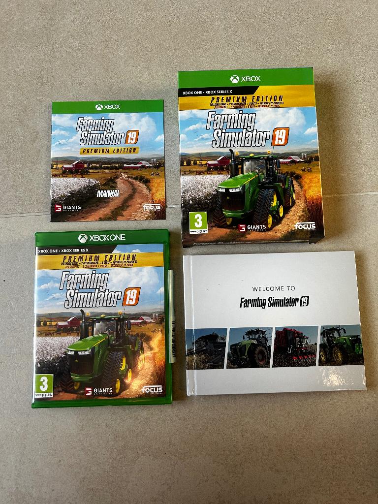 Xbox One/series X - Farming Simulator 19 Deluxe Edition, Games en Spelcomputers, Ophalen of Verzenden, Zo goed als nieuw