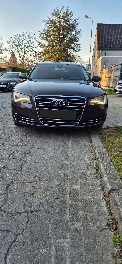 Audi A8 3.0TDI 250pk Full Option., Auto's, Audi, Automaat, Zwart, Leder, Vierwielaandrijving