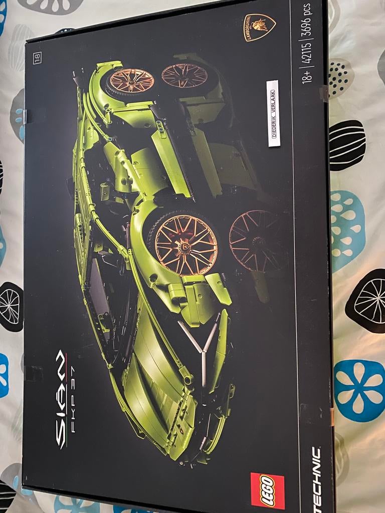Lego Technic lamborghini sian, Enlèvement ou Envoi, Neuf, Ensemble complet, Lego