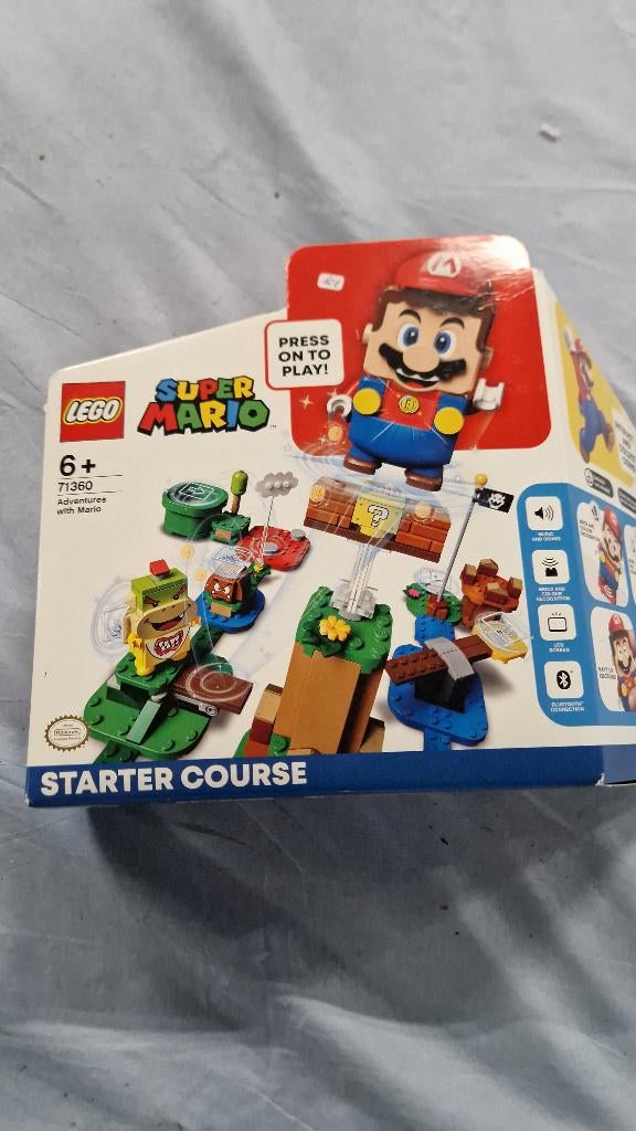 LEGO Super Mario startpakket, Kinderen en Baby's, Ophalen, Zo goed als nieuw, Complete set, Lego