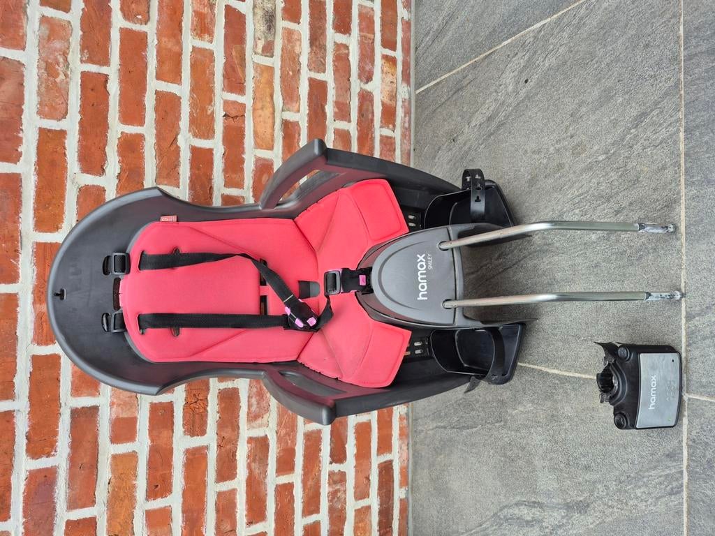 Fietsstoeltje Hamax, Ophalen